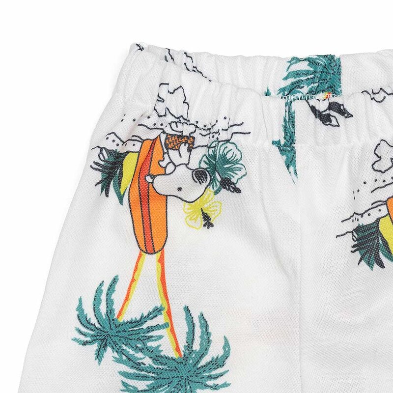 Compleu copii 2 piese Snoopy camasa si pantaloni scurti MOTAT.RO